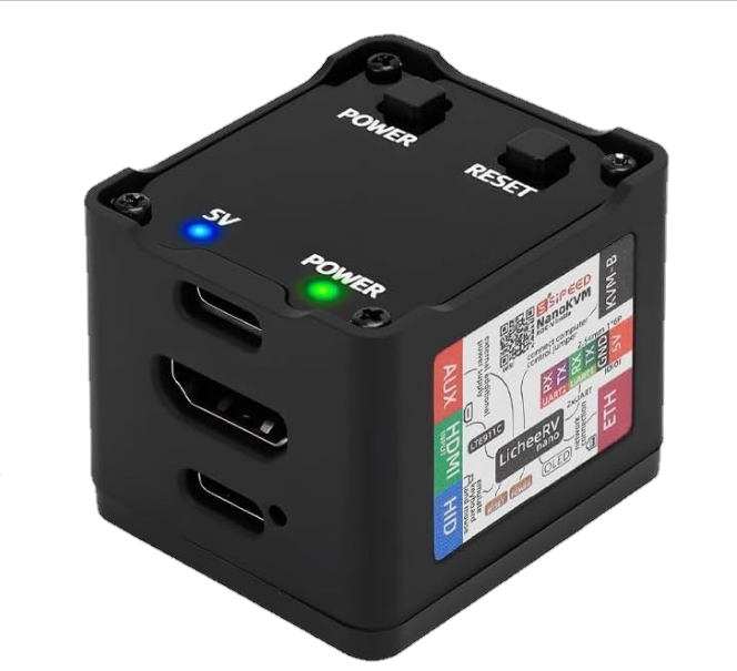 CEC Access Cube — palm-sized box with its own Ethernet